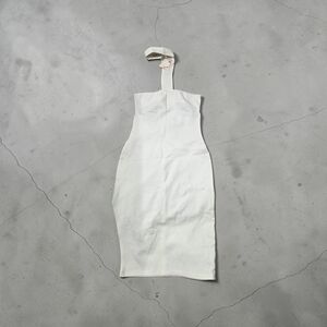 Superdown White Choker Midi Dress